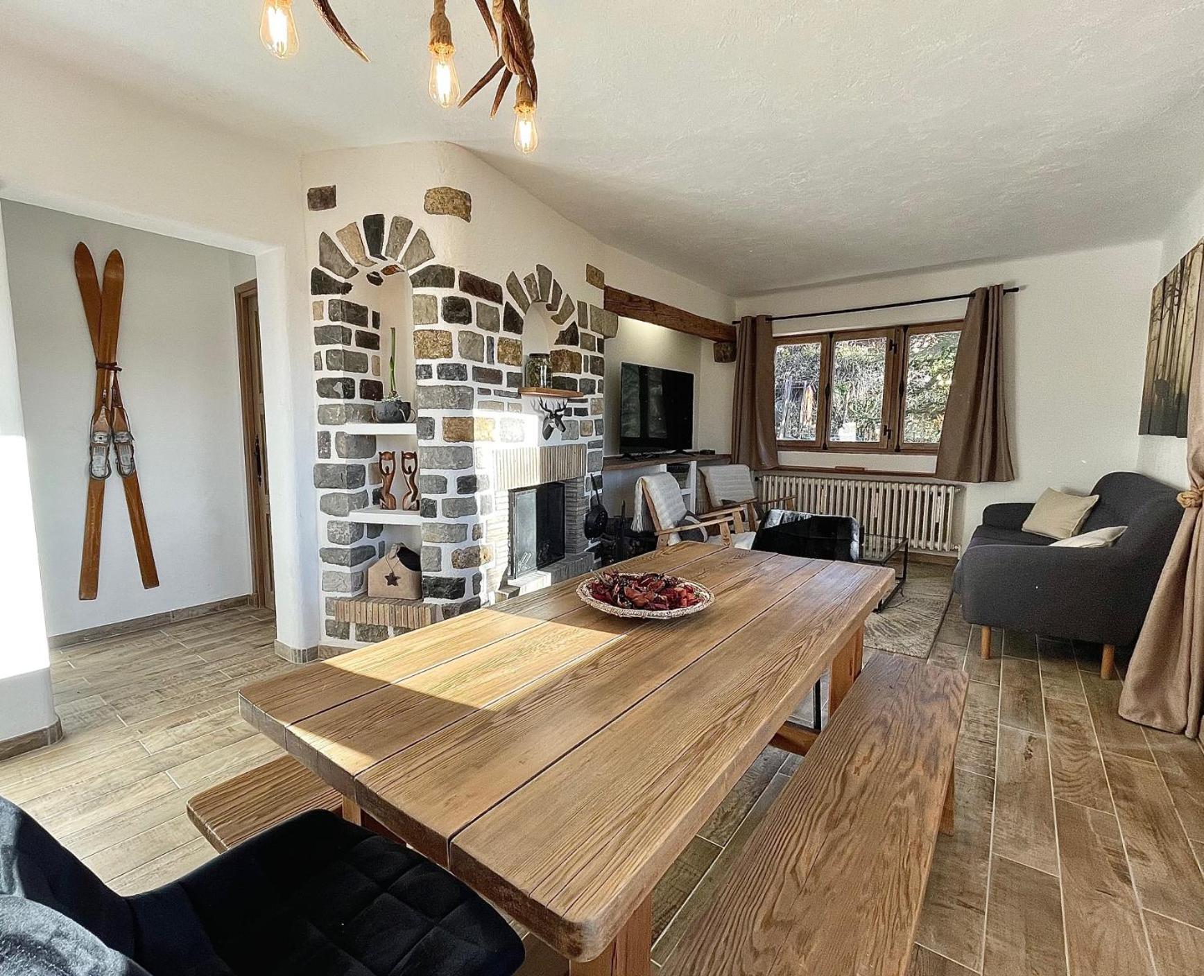 Chalet Le Tilleul Valdeblore Esterno foto