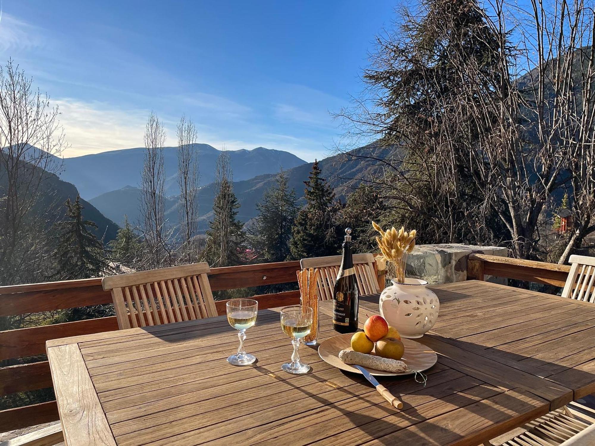 Chalet Le Tilleul Valdeblore Esterno foto