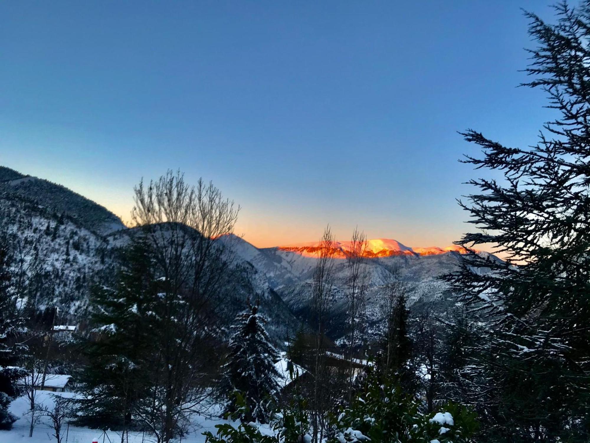 Chalet Le Tilleul Valdeblore Esterno foto